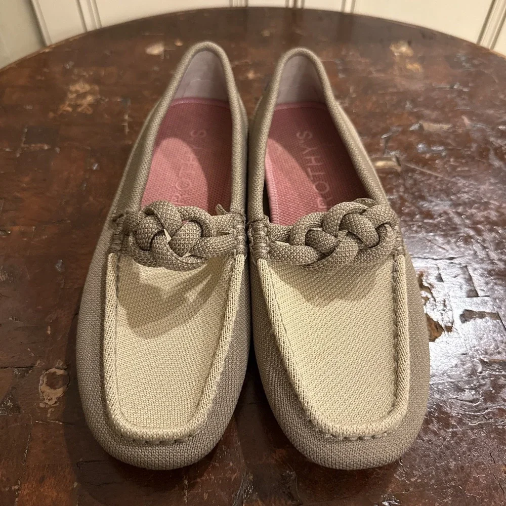 Rothy's Women's The Braid Driver Flat Loafer Shoes Washable Comfort Size 8 EUC